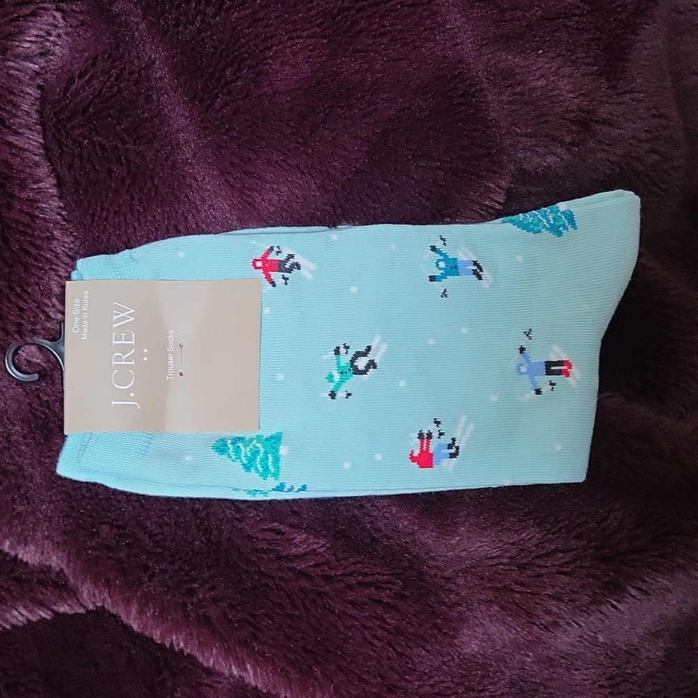 J.Crew Skiers Trouser Socks For Women, Brand New with Tags